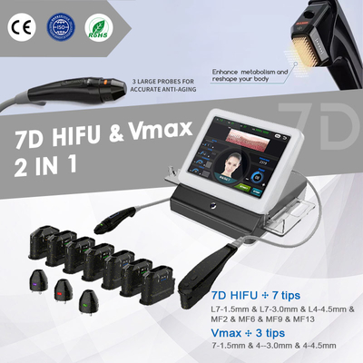 25mm HIFU уменьшая подтяжку лица ультразвука машины 3d портативную Hifu